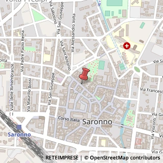 Mappa Via San Cristoforo, 43, 21047 Saronno, Varese (Lombardia)