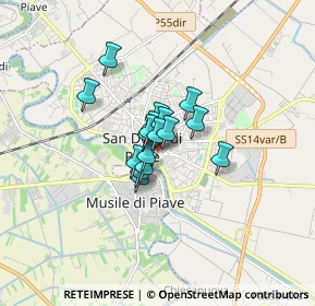 Mappa Via Francesco Crispi, 30027 San Donà di Piave VE, Italia (0.84118)