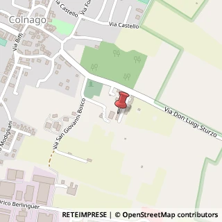 Mappa Via Don Luigi Sturzo, 20872 Cornate D'adda MB, Italia, 20872 Cornate d'Adda, Monza e Brianza (Lombardia)