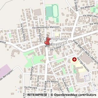 Mappa Via Don Milani, 6, 35010 Carmignano di Brenta, Padova (Veneto)