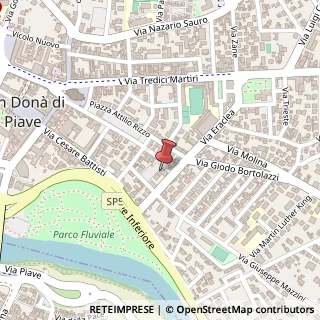 Mappa Via Eraclea, 5/3, 30027 San Donà di Piave, Venezia (Veneto)