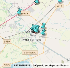 Mappa Via XXVIII Aprile, 30027 San Donà di Piave VE, Italia (2.53)