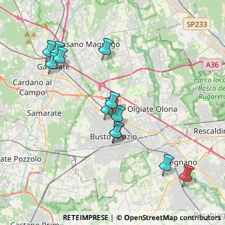 Mappa Via Antonio de Curtis, 21052 Busto Arsizio VA, Italia (4.01833)