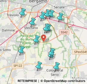 Mappa 11 3, 24050 Zanica BG, Italia (3.77143)