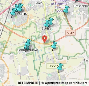 Mappa 11 3, 24050 Zanica BG, Italia (2.54769)