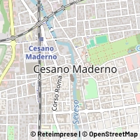 Map Cesano Maderno