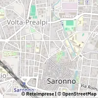Hartă Saronno