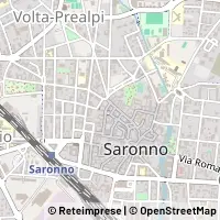 Kaart Saronno