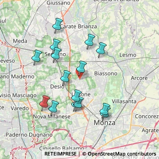 Mappa Via S. Margherita, 20851 Lissone MB, Italia (3.77733)