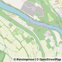Map Trezzo sull'Adda