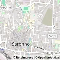 Mapa Saronno