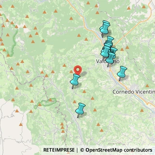 Mappa Località Pizzati, 36070 Altissimo VI, Italia (3.91385)