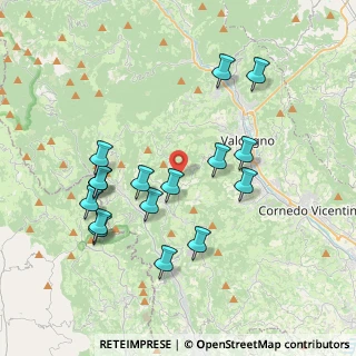 Mappa Località Pizzati, 36070 Altissimo VI, Italia (3.81625)