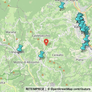 Mappa Località Pizzati, 36070 Altissimo VI, Italia (3.4465)