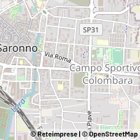 Mapa Saronno