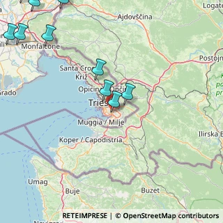 Mappa Via Costalunga, 34149 Trieste TS, Italia (28.435)