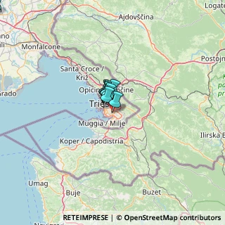 Mappa Via Costalunga, 34149 Trieste TS, Italia (7.38091)