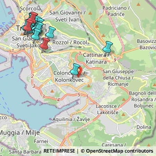 Mappa Via Costalunga, 34149 Trieste TS, Italia (3.2045)