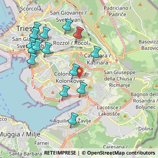 Mappa Via Costalunga, 34149 Trieste TS, Italia (2.28)