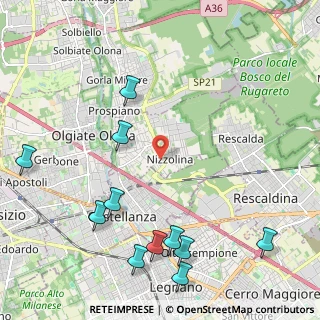 Mappa Via San Carlo, 21050 Marnate VA, Italia (2.75)