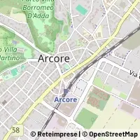 Hartă Arcore
