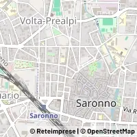 Kaart Saronno
