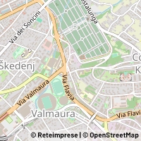 Mapa Trieste