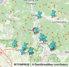Mappa Via Trafilerie, 25069 Brescia BS, Italia (4.25923)