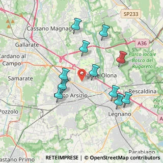 Mappa 21057 Busto Arsizio VA, Italia (3.59273)