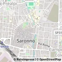 Kaart Saronno