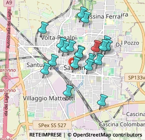 Mappa Via Giuseppe Garibaldi, 21047 Saronno VA, Italia (0.7025)