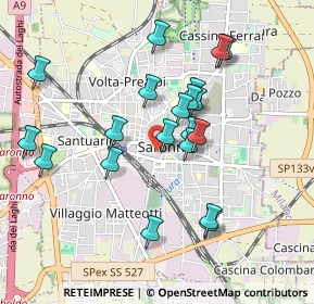 Mappa Via Giuseppe Garibaldi, 21047 Saronno VA, Italia (0.8695)