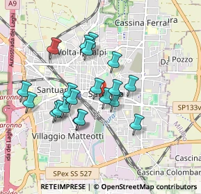 Mappa Via Giuseppe Garibaldi, 21047 Saronno VA, Italia (0.773)