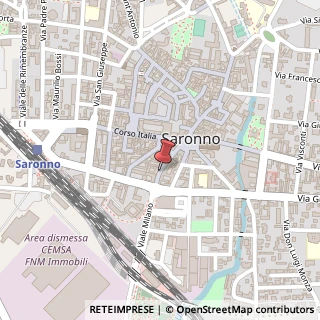 Mappa Via garibaldi giuseppe 19, 21047 Saronno, Varese (Lombardia)