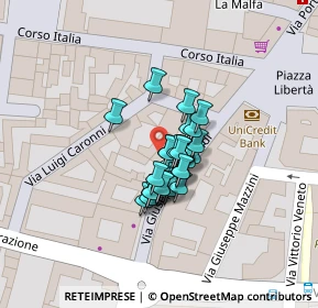 Mappa Via Giuseppe Garibaldi, 21047 Saronno VA, Italia (0)