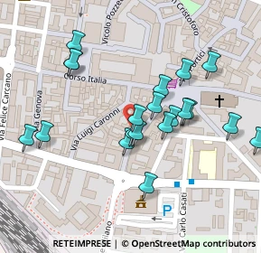 Mappa Via Giuseppe Garibaldi, 21047 Saronno VA, Italia (0.113)