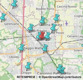 Mappa Via Garibaldi Giuseppe, 21047 Saronno VA, Italia (2.19933)