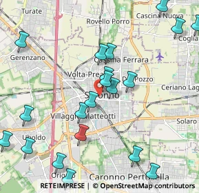 Mappa Via Garibaldi Giuseppe, 21047 Saronno VA, Italia (2.487)