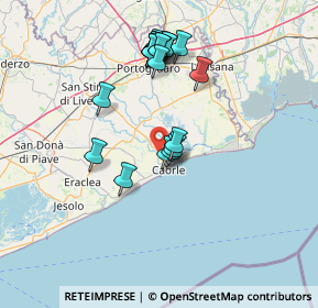 Mappa SP 59, 30021 Caorle VE, Italia (13.322)
