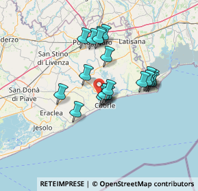 Mappa SP 59, 30021 Caorle VE, Italia (10.9265)