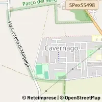 Hartă Cavernago