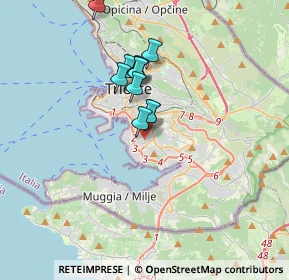 Mappa 34146 Trieste TS, Italia (2.59455)