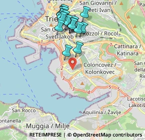 Mappa 34146 Trieste TS, Italia (2.11)