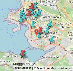 Mappa 34146 Trieste TS, Italia (1.92474)