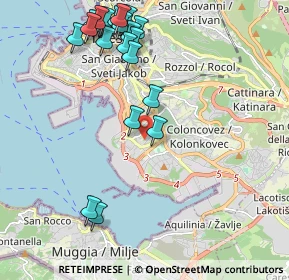 Mappa 34146 Trieste TS, Italia (2.349)
