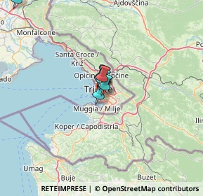 Mappa 34146 Trieste TS, Italia (28.05286)