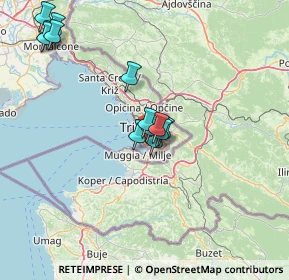 Mappa 34146 Trieste TS, Italia (13.38)