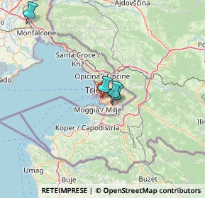 Mappa 34146 Trieste TS, Italia (48.47545)