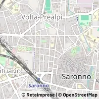 Mapa Saronno
