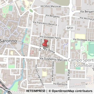 Mappa Via Roma, 67, 21047 Saronno, Varese (Lombardia)